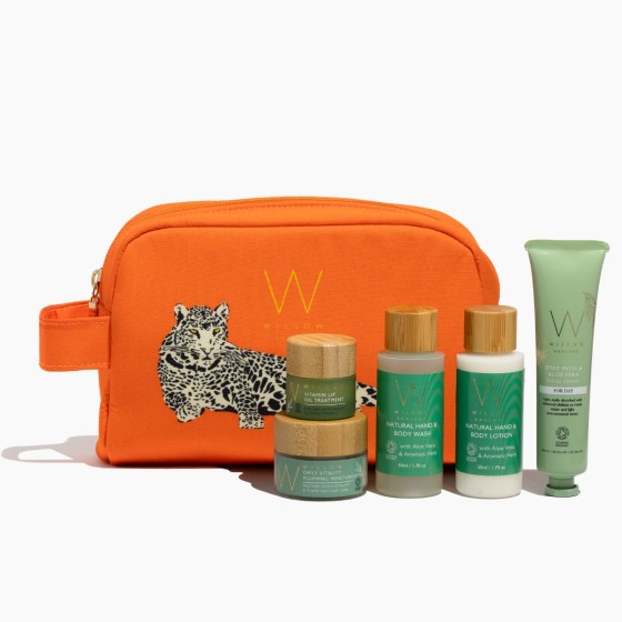 NEW Luxury Leopard Skincare Bag