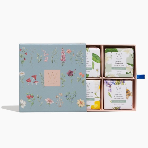 NEW Woodland Botanical 4 Soap Box