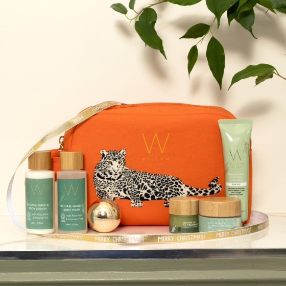 NEW Luxury Leopard Skincare Bag